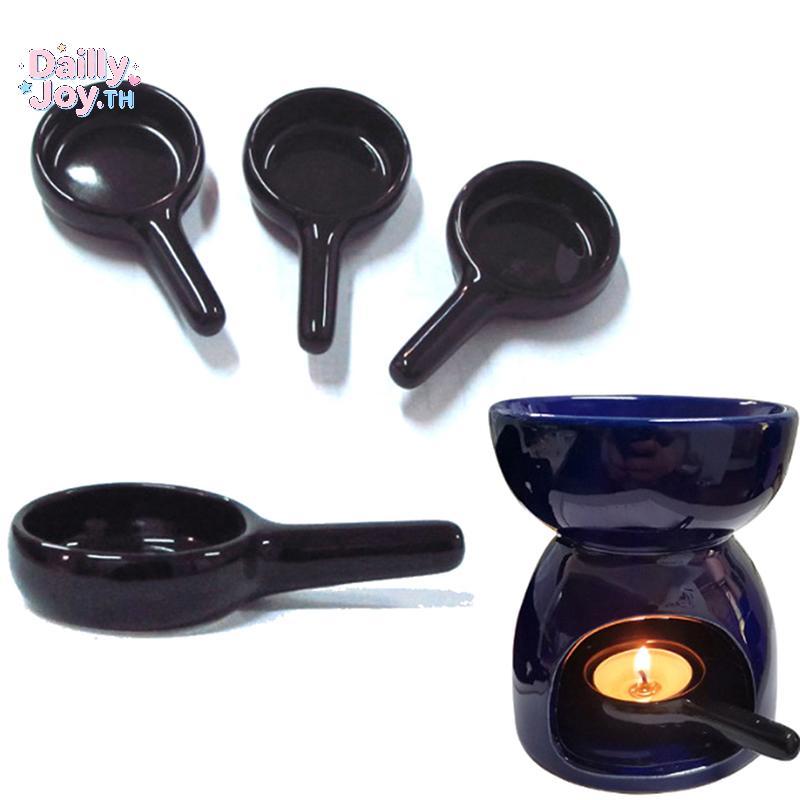 GPHA>เซรามิค Aroma Burner Burner Aromatherapy Candle Holder ใหม่