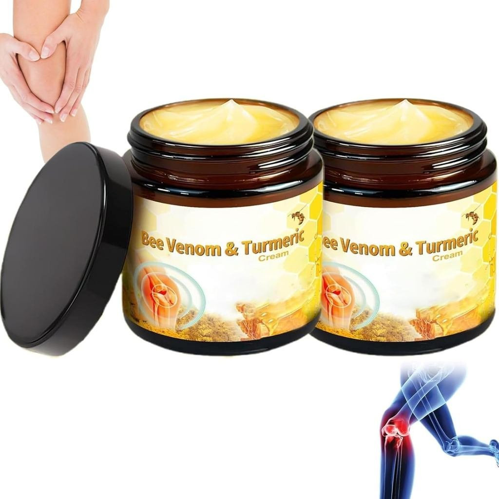 Bee Venom Joint Cream, Professional Bee Venom Joint Gel, เหมาะสําหรับหลัง, เข่า, มือ, คอ, เท้า-60ML 