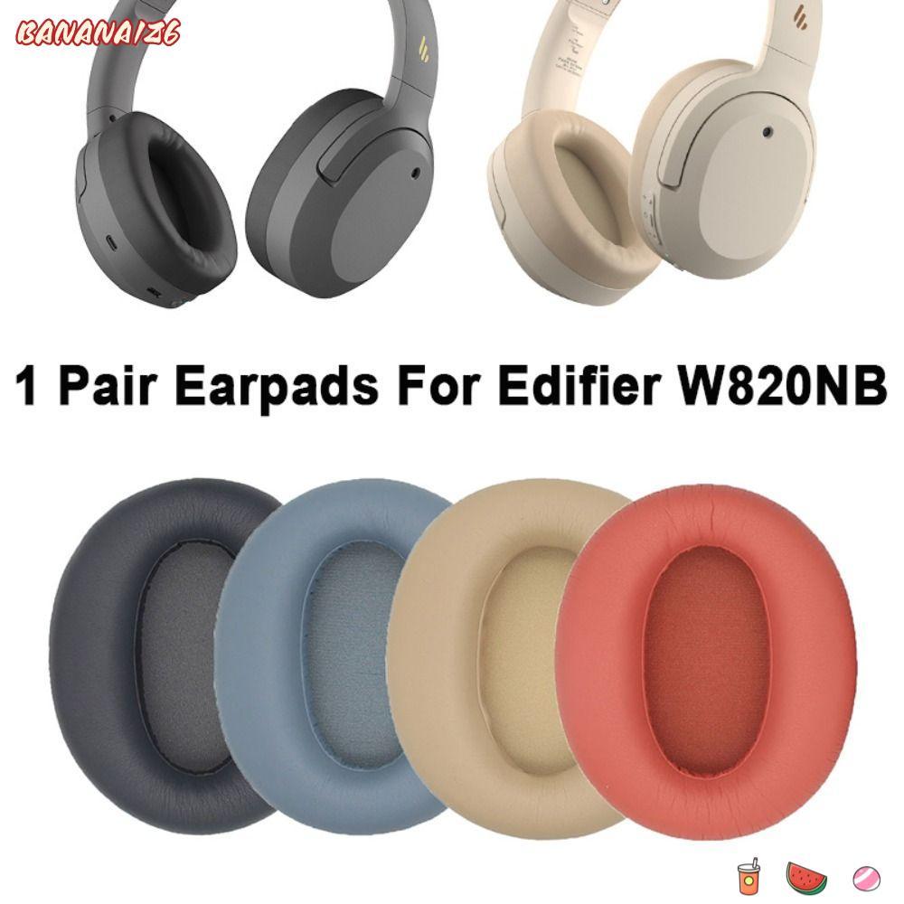 BANANA1Z6 เปลี่ยนหูฟังชุดหูฟัง Earmuff แผ่นรองหูฟังสําหรับ Edifier W820NB