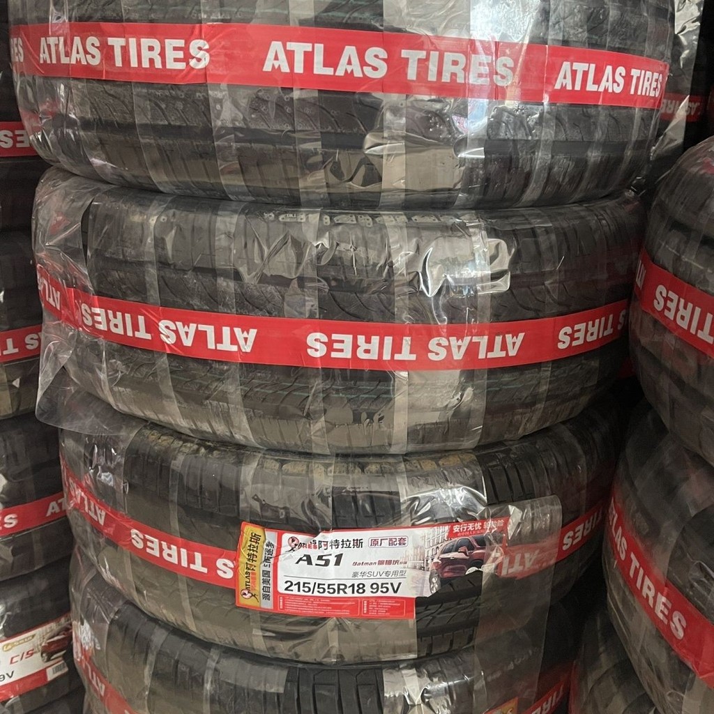 ATLAS ATLAS ยาง 215/55R18 95V A51 Ruihu 5X Biadi หยวน Geely Bin การกําหนดค่าดั้งเดิม