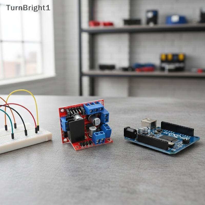 [TurnBright] L298N Motor Driver Board DC & Stepper Motor Driver Module สําหรับหุ่นยนต์อัจฉริยะ (*^▽^