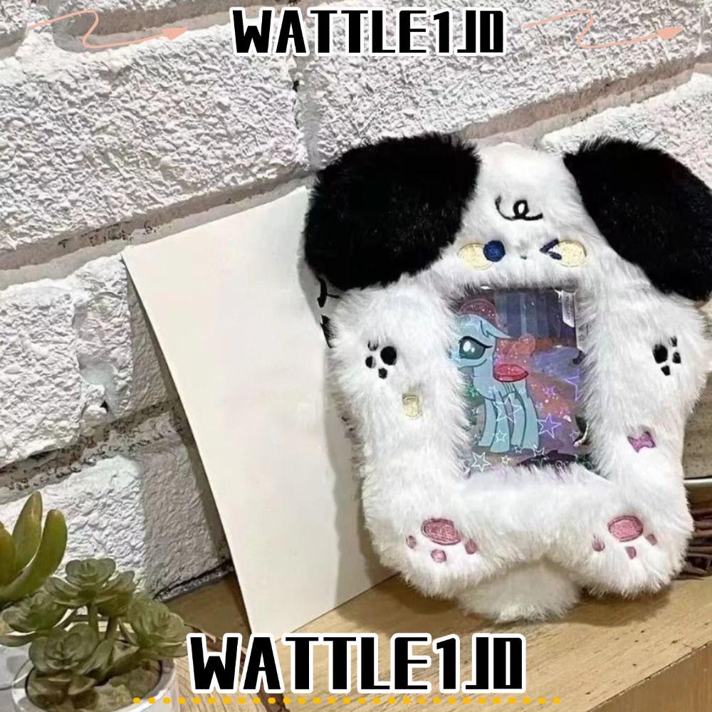 WATTLE1J0 ตุ๊กตา Photocard , การ์ตูนน่ารัก Photocard ,กระเป๋าแฟชั่นพวงกุญแจผู้ถือบัตรนักเรียน Idol P