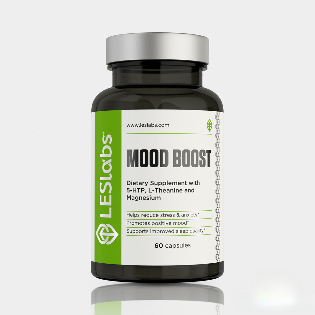 LESLABS MOOD BOOST  HOT สินค้าขายดีสําหรับบรรเทาความเครียด & a Positive Mood