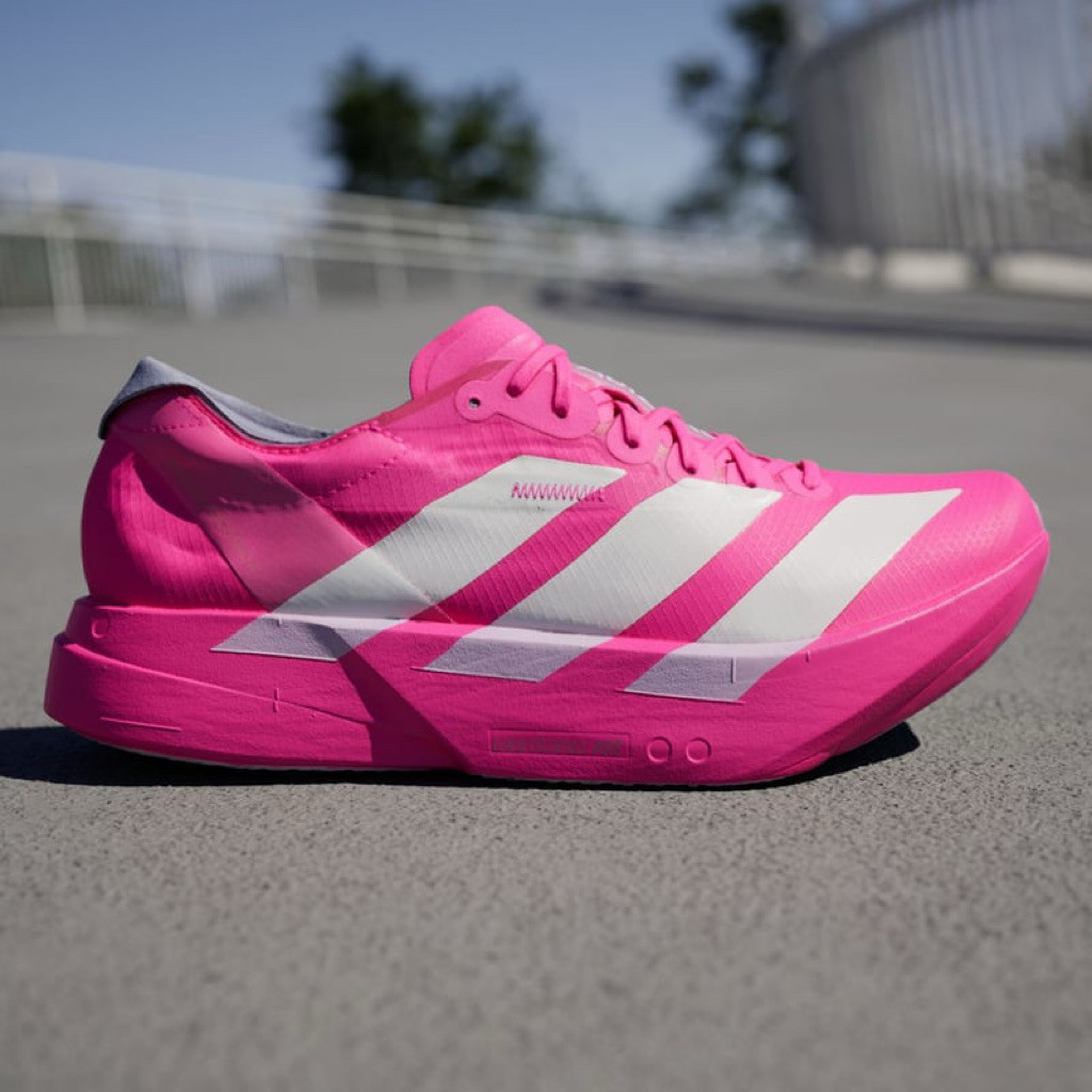[พร้อมส่ง จัดส่งฟรี] Adizero Adios Pro 4 "Shock Pink" JR1269 PUPP