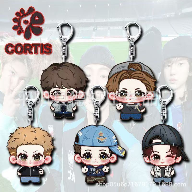 C Ortis สินค้าสูง-Appearance พวงกุญแจอะคริลิคทั้งหมด Creative กระเป๋าสองมิติตกแต่งจี้ของขวัญเล็กๆ 09