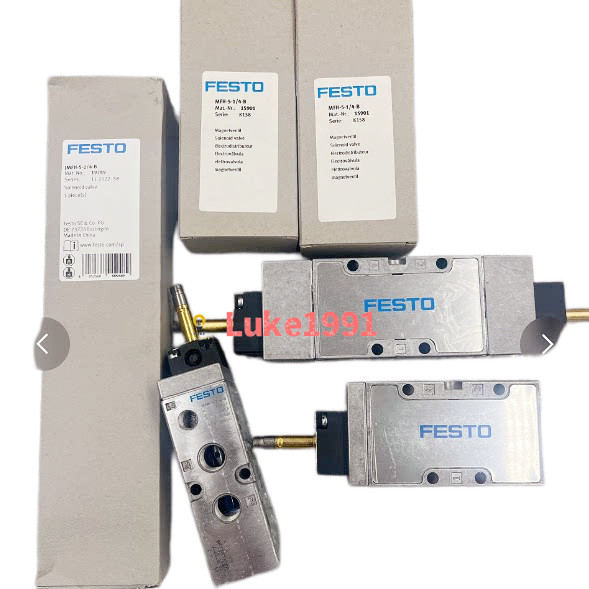 FESTO Solenoid Valve MLH/JMFH/MFH-5-3-1/8-1/2-1/4-SB 30486 Ready Stock ใหม่เอี่ยม