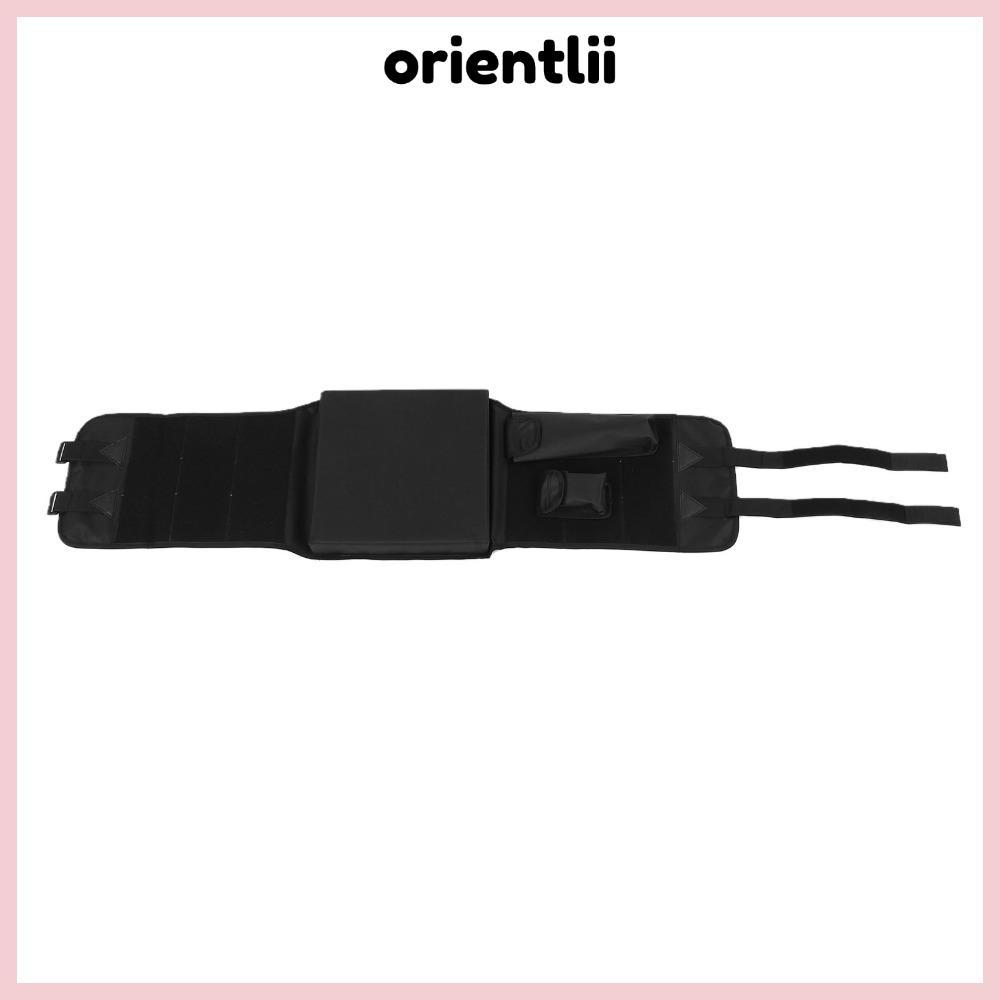 ORIENTLIIY Cajon ,สายรัดปรับได้น้ําหนักเบา Cajon กลองเบาะรองนั่ง,แบบพกพา 2 กระเป๋าด้านข้างฐานกันลื่น