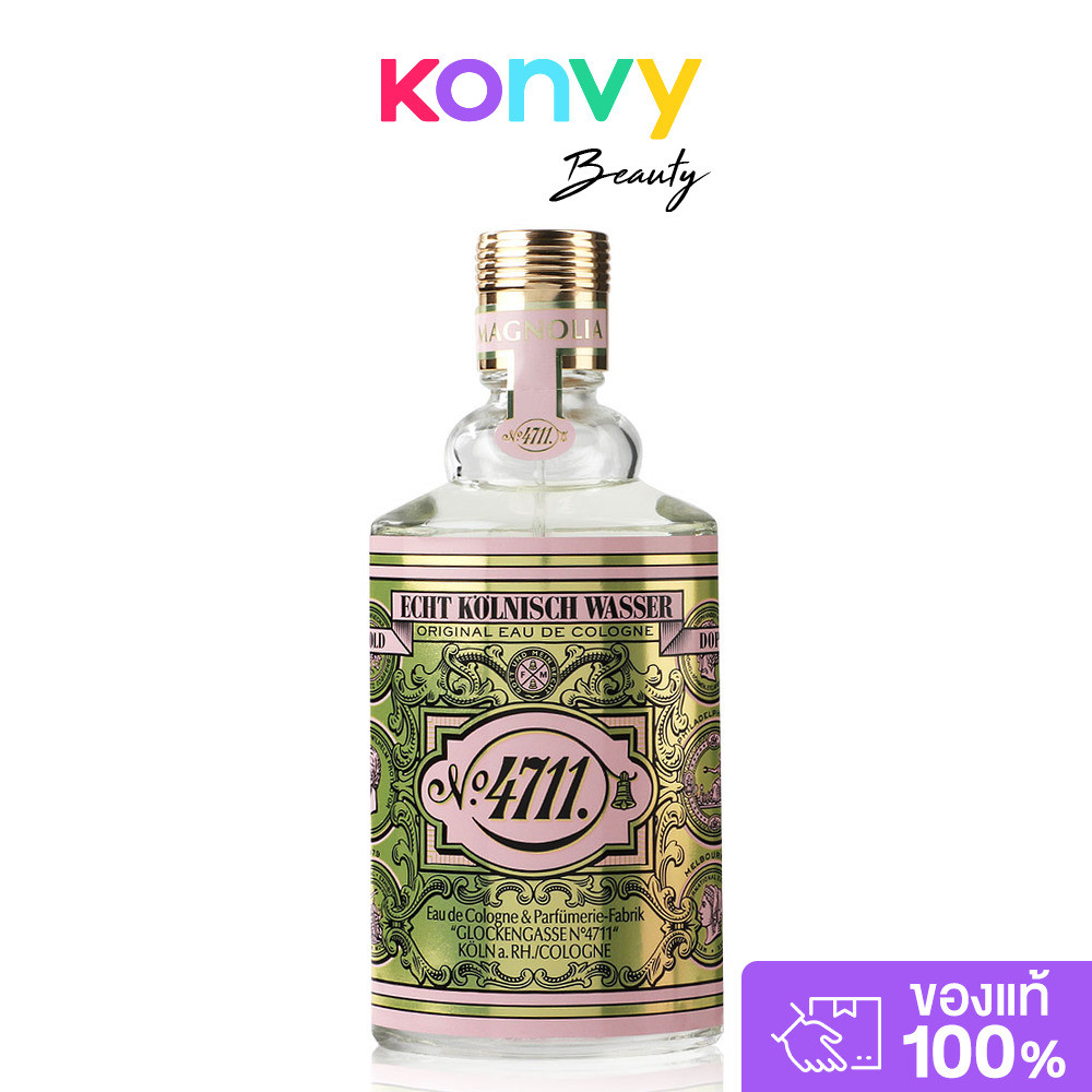 No.4711 Echt Kolnisch Wasser Original Floral Collection Magnolia EDC 100ml น้ำหอมสำหรับผู้หญิง นัมเบ