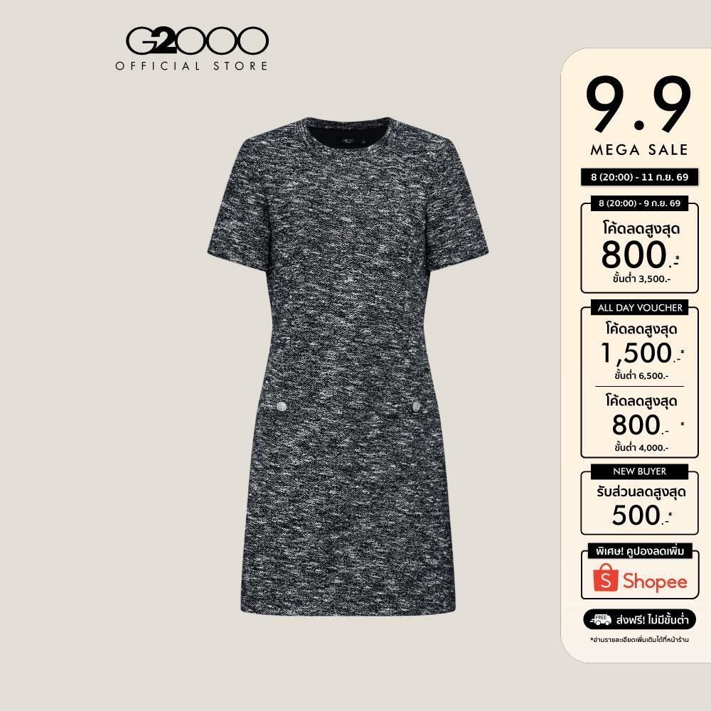 G2000 เดรสสำหรับผู้หญิง รุ่น A-Shape 5123360299 BLACK