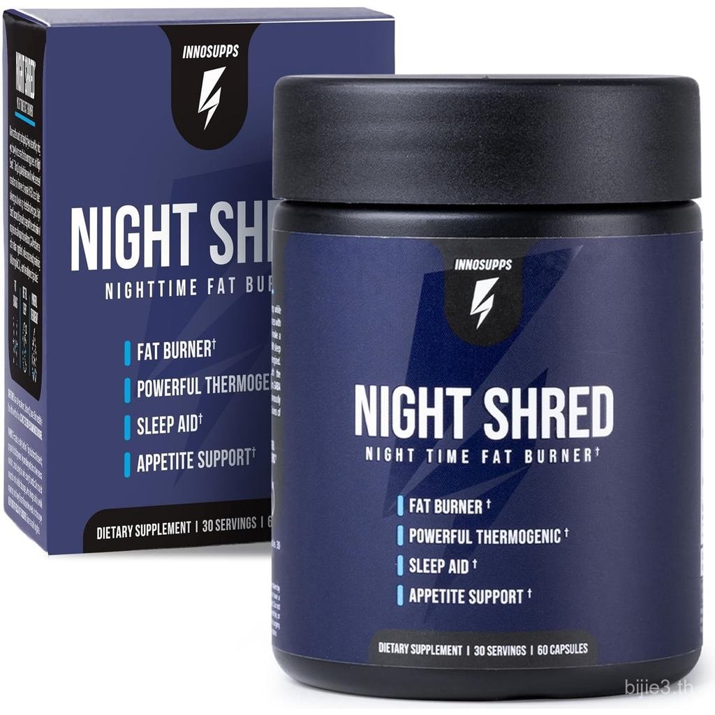 Night Shred Night Time Fat Burner & Natural Support, 30 เสิร์ฟ