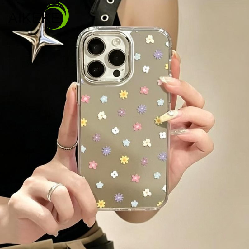 ดอกไม้สดกระจกเคสโทรศัพท์สําหรับOPPO A18 A17 A17K A16 A16K A16E A15 A15S A12 A12E A11S A11K A9 A5 202