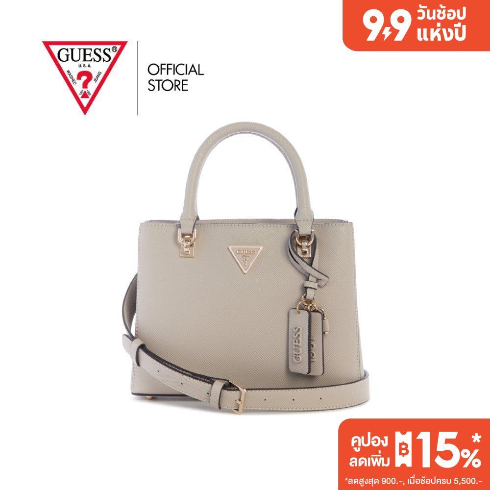 กระเป๋า Guess รุ่น ZG967205 NOELLE II SML MULTI COMP STCHL สีน้ำตาลอมเทา