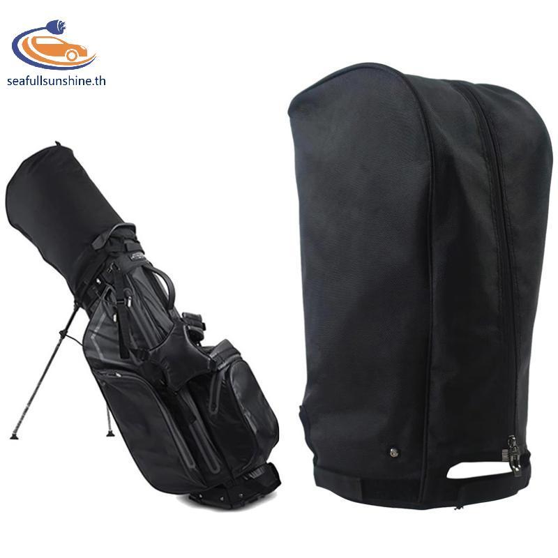 Seaf> ถุงกอล์ฟ Rain Cover กันฝุ่น Rain Hood Club Protector ถุงกอล์ฟแบบพกพา Rain Cover สําหรับถุงกอล์