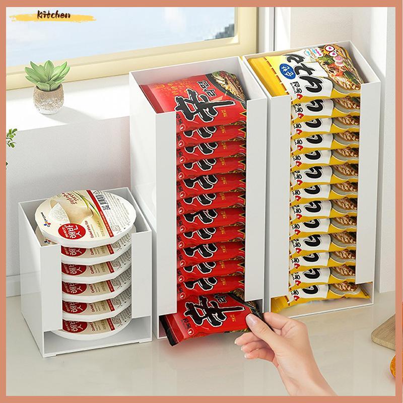 XDT Korea Ramen Storage Box Noodle Cup Tissue Bins Mask Organizer KCP
