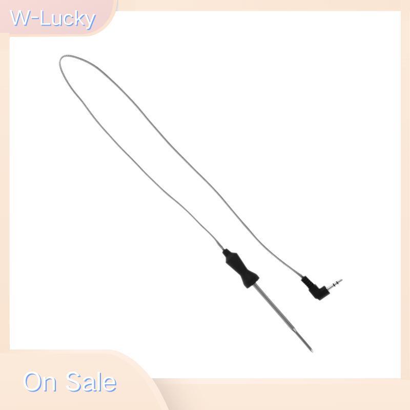 W-Lucky สแตนเลสเปลี่ยนเนื้ออุณหภูมิ Probe 1 ชิ้น, อุณหภูมิที่ถูกต้องอ่าน Probe สําหรับ AG400 AG400C 