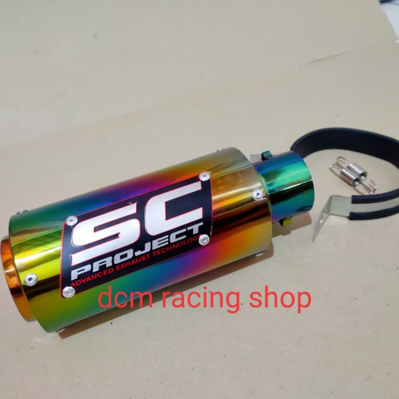 SC PROJECT RAINBOW RACING EXHAUST SILENCER เท่านั้น SC PROJECT RAINBOW RACING EXHAUST SILENCER เท่าน