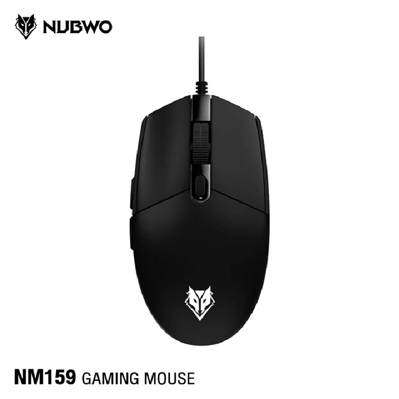 NUBWO เมาส์เกมมิ่ง รุ่น NM159 สีดำ