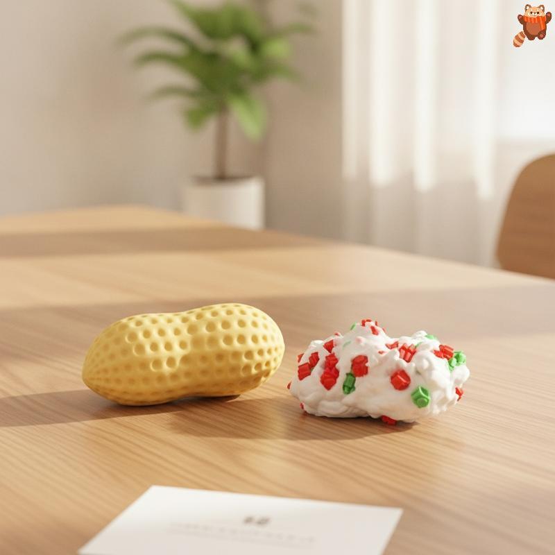 [AP] Crunchy Peanut Squeeze Fidget Ball ของเล่นบรรเทาความเครียดนุ่มสําหรับเด็กผู้ใหญ่ความวิตกกังวล C