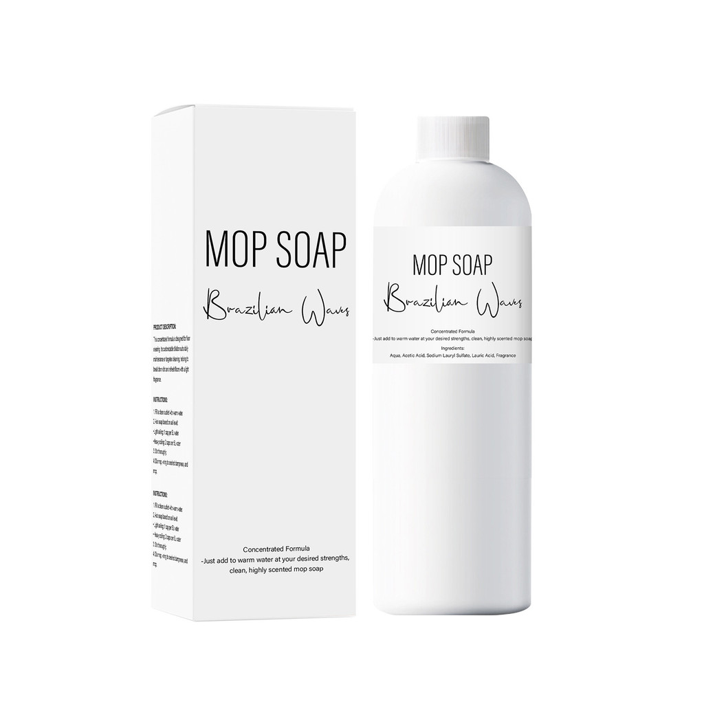 MopSoapforFloorCleaning Mop Soap Cleaner ทําความสะอาดห้องครัวในห้องน้ําหลายพื้นผิว99899260910