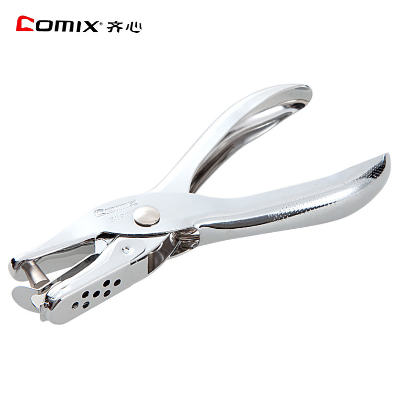 Qixin Hole Puncher B2921 Single Hole Puncher Handmade Paper Manual Mini Round Hole Puncher