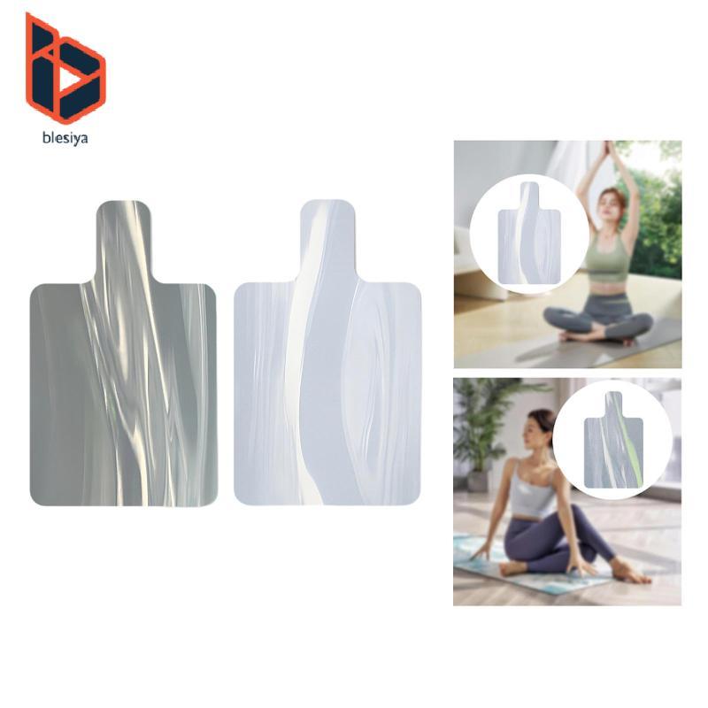 Blesiya Pilates Reformer Mat Suede ยาง Backing น้ําหนักเบา Pilates Reformer Machine