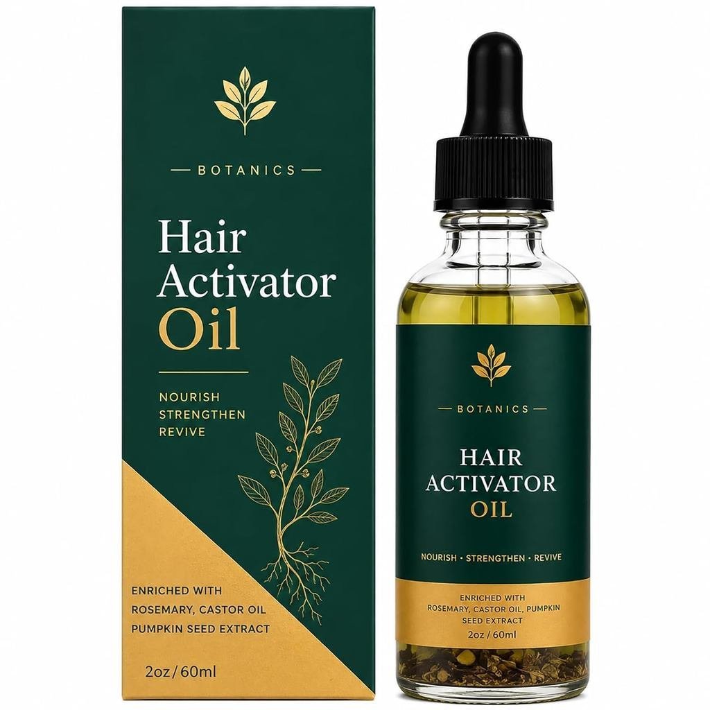 Organics Hair Activator Oil, with Rosemary Oil BNOZ