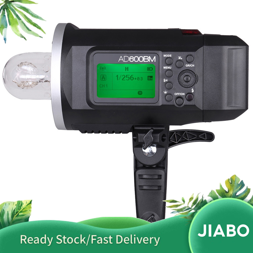 Jiabo Jiabo AD600BM 600WS GN87 HSS 1/8000s แฟลชกลางแจ้ง Strobe ระบบ X ไร้สาย 2.4G พร้อมแบตเตอรี่ 894