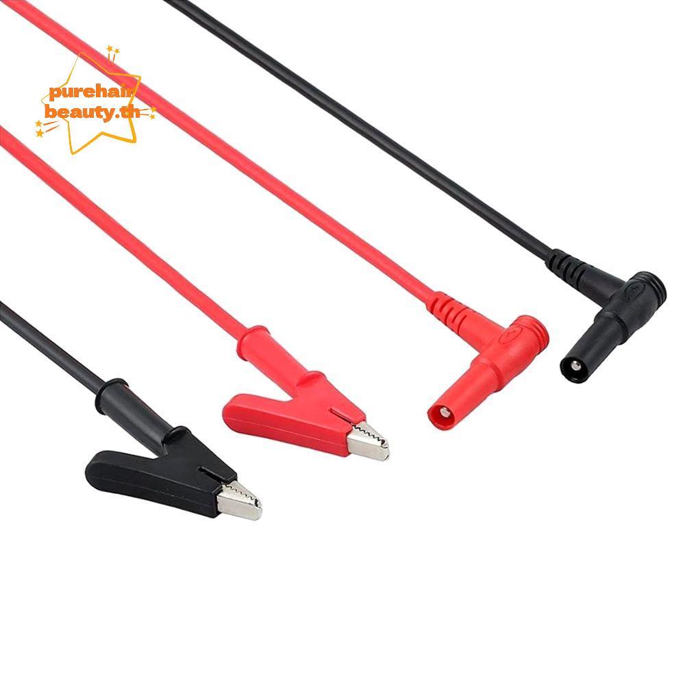 PUREHAIRBEAUTY Multimeter Wire Clip BSIDE T1101 คลิปจระเข้ อาชีพ สายทดสอบ