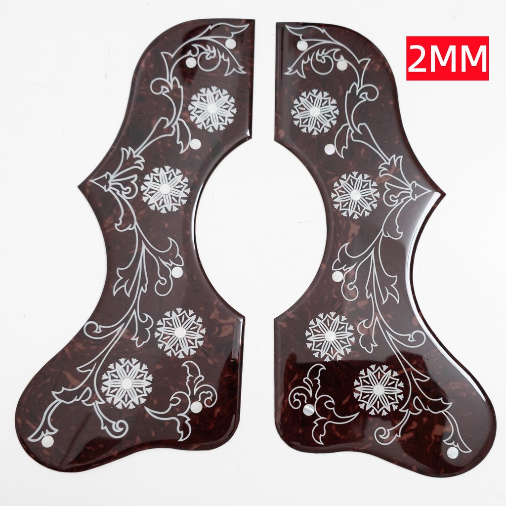 1 ชิ้นหนา 2.0 มม.J200 SJ200 กีตาร์ Pickguard self-กาวสําหรับ Gibson Scratch แผ่น