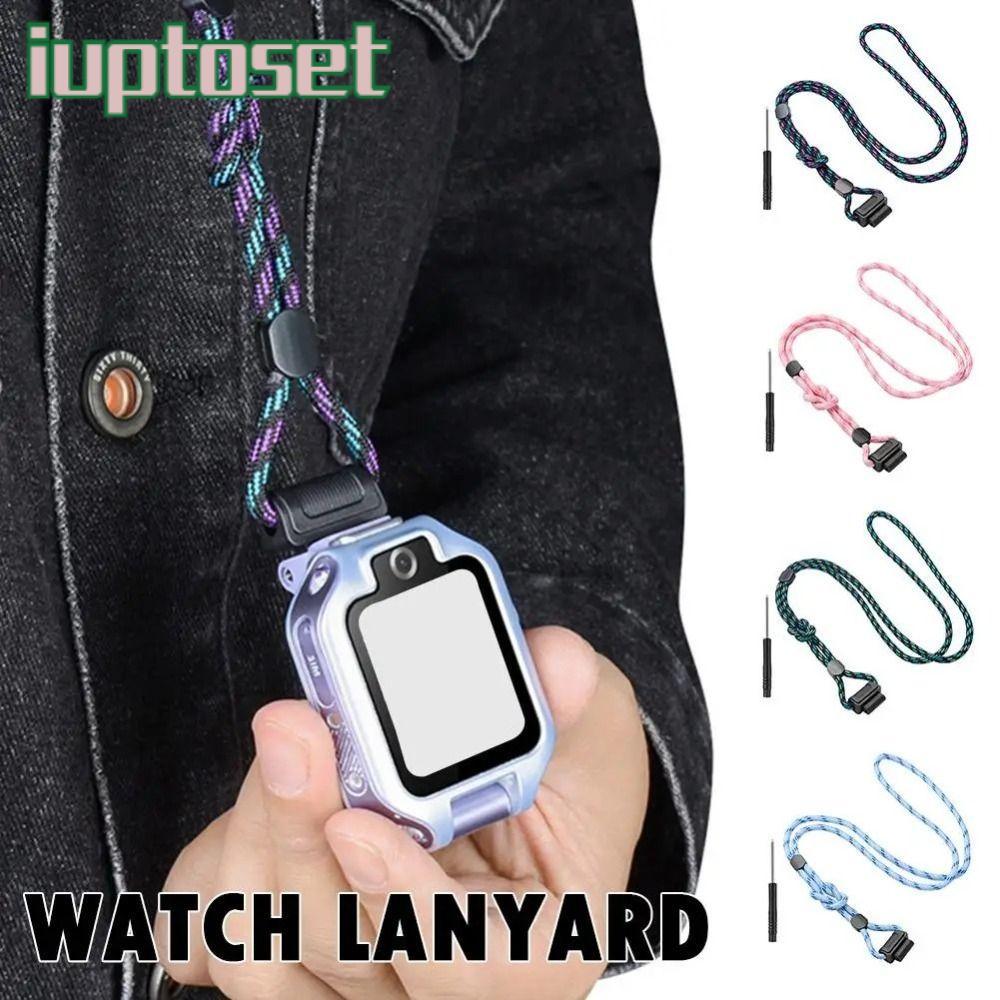 IUPTOSET โทรศัพท์สายนาฬิกา, Universal ปรับความยาวเด็กสายนาฬิกา,ทนทานสวมใส่เด็ก Smartwatch สายรัดสําห