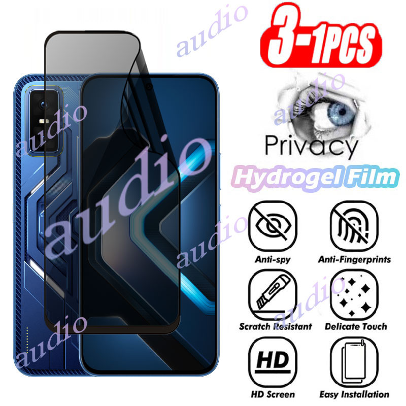 Infinix GT 30 5G 3 ชิ้น Anti-Spy Hydrogel ฟิล์มสําหรับ Infinix GT 30 Pro GT30 Pro 5G Full Soft ตัวป้