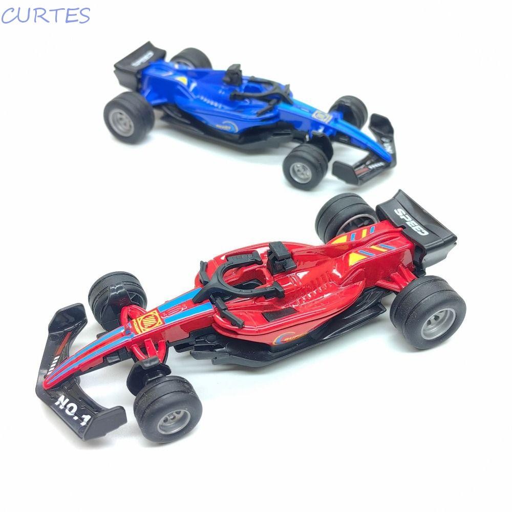 CURTES F1 Race Car Model Toy, 1:36 Drift F1 Race Car Toys, Formula One Smooth Track Edition Slick Ru