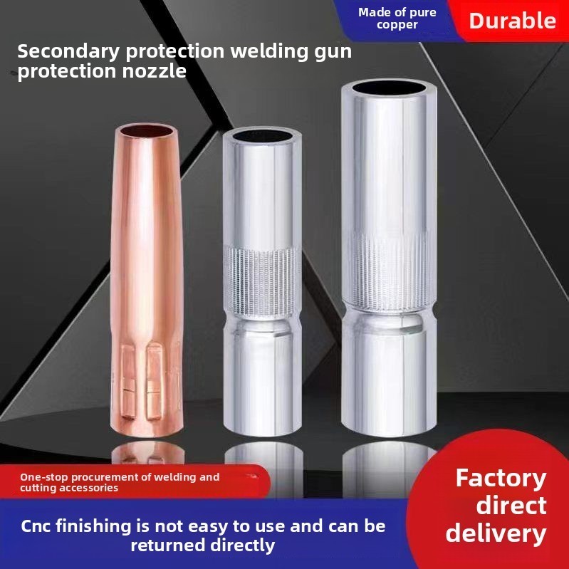 Gas Shielded Welding Nozzle 200A 350A 500A Copper Nozzle MIG Welding Machine Welding Torch Accessori