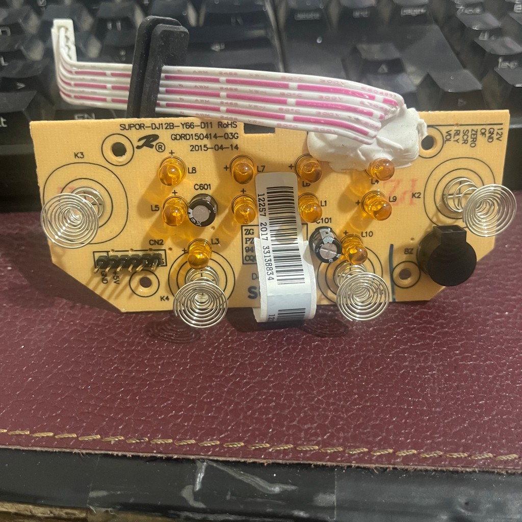 นมถั่วเหลือง Maker อุปกรณ์เสริม DJ12B-Y65 Y66 DJ16B-Y25 ควบคุม Touch Display Light Board