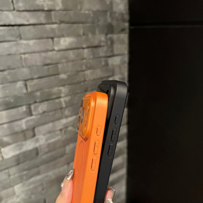 ดึงดูดแม่เหล็ก เคสไอโฟน 17 pro max 16 pro max เคส iPhone 13 15 16 14 pro max 17 17 pro เคสไอโฟน 15 pro max 13 pro max case 16 pro 15 pro 14 pro 13 pro 17 air เคสโทรศัพท์ กันกระแทก หนัง ด้วยฟิล์มเลนส์ - รูปที่ 6