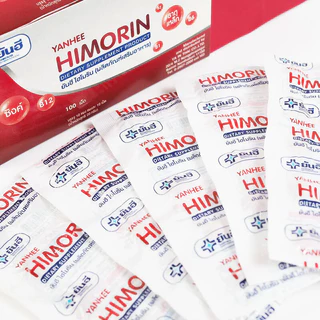 Yanhee Himorin 100 Tablets ผลิตภัณฑ์เสริมอาหารบำรุงโลหิต ยันฮี.