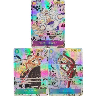 การ์ดสะสม ONE PIECE ลิง D. Luffy Roronoa Zoro Sanji JPN DIY …