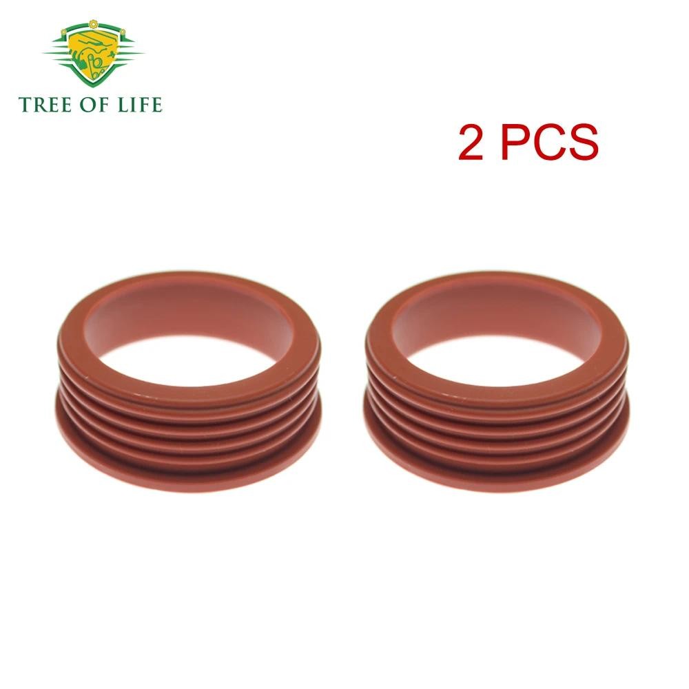 1/2x ใหม่ Turbocharger ท่อไอดีปะเก็นซีลสําหรับ BMW X5 E70 X6 E71 E72 N63 F15 N63N F16 13718639556 01