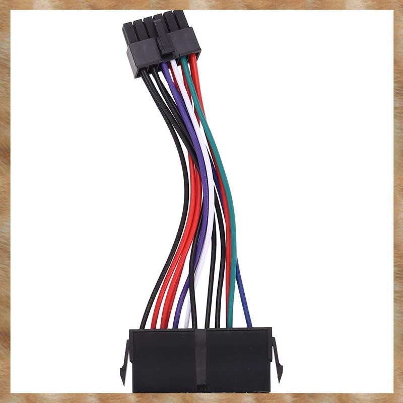 [KYG] PSU ATX 24Pin หญิง 12Pin ชายแหล่งจ่ายไฟ Sleeved สาย 18AWG สายไฟสําหรับ Q87H3-AM Q87H3 AM Q87 เ