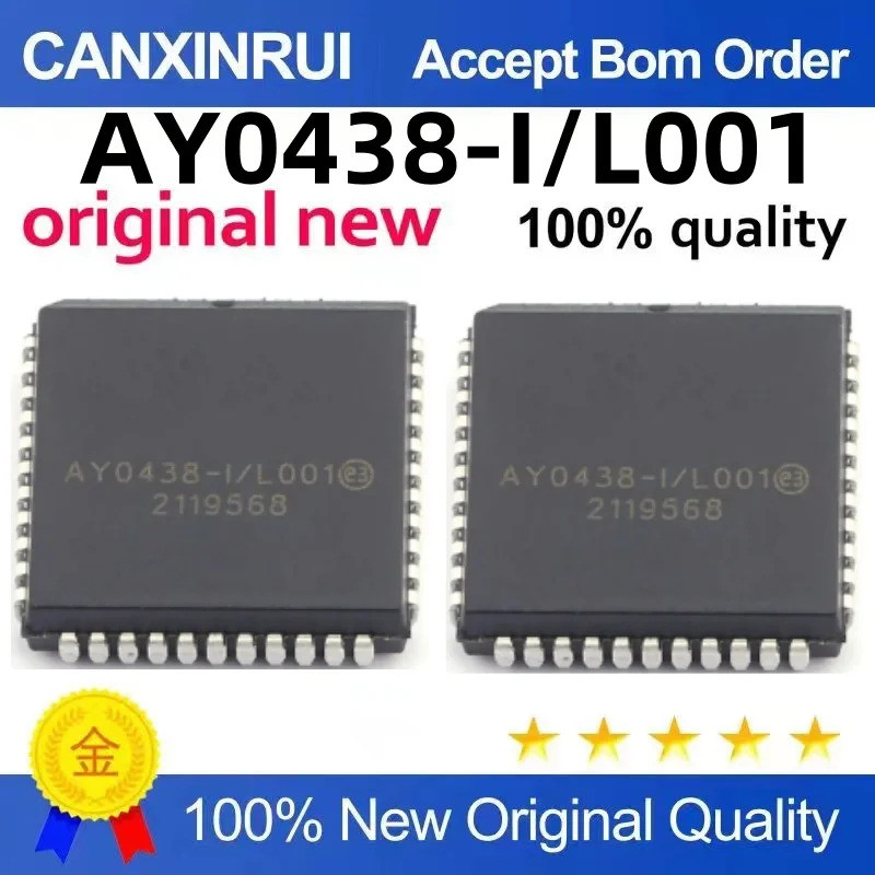 AY0438 AY0438-I/L001 AY0438-I/L PLC44 ชิปที่ใช้กันทั่วไปสําหรับบอร์ดคอมพิวเตอร์รถยนต์