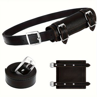 เข็มขัดดาบซามูไรสไตล์สปอร์ต ทำจากหนังเทียม อุปกรณ์เสริมสำหรั…