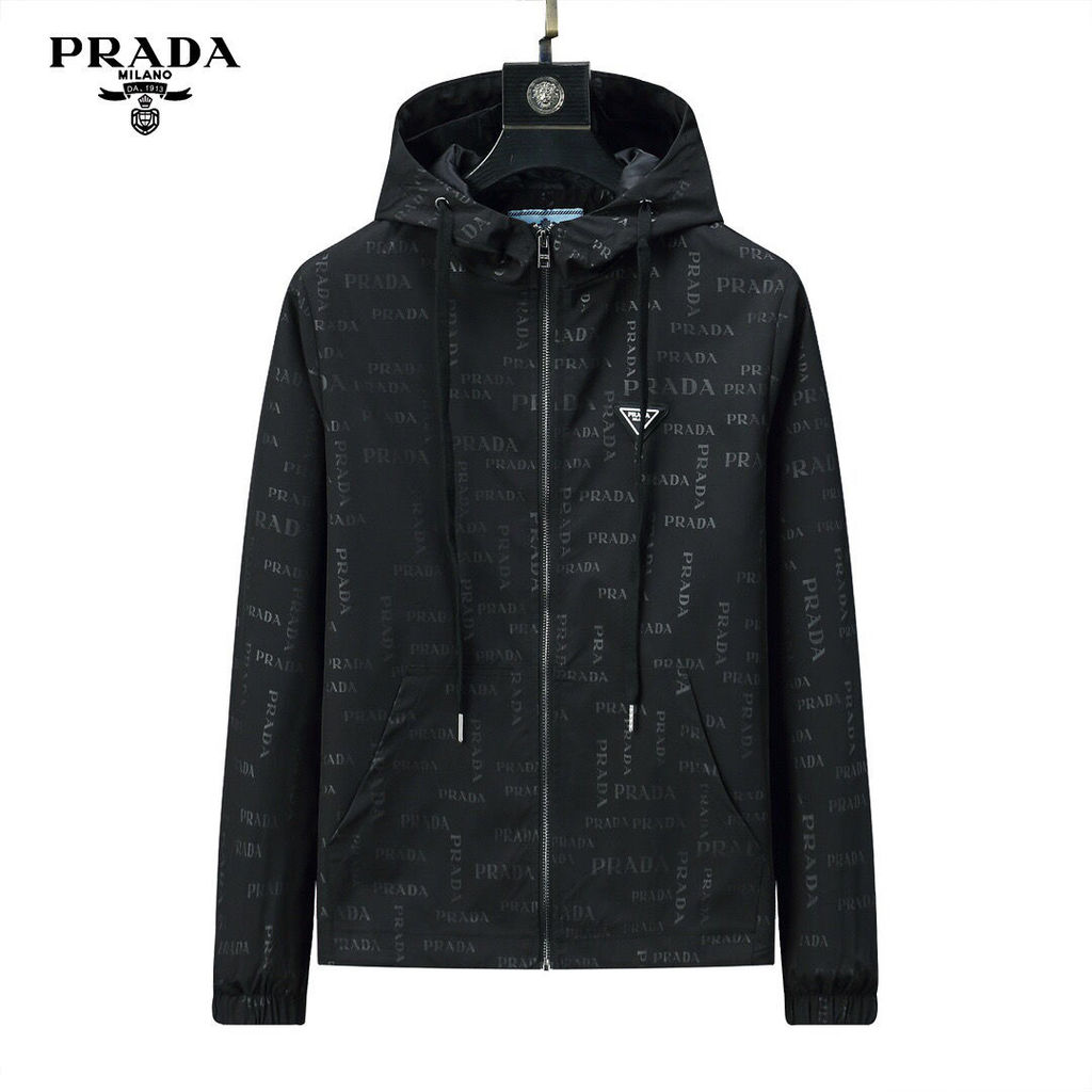 PRADA Jacket กันลม อุ่น สินค้าใหม่สำหรับผู้ชาย