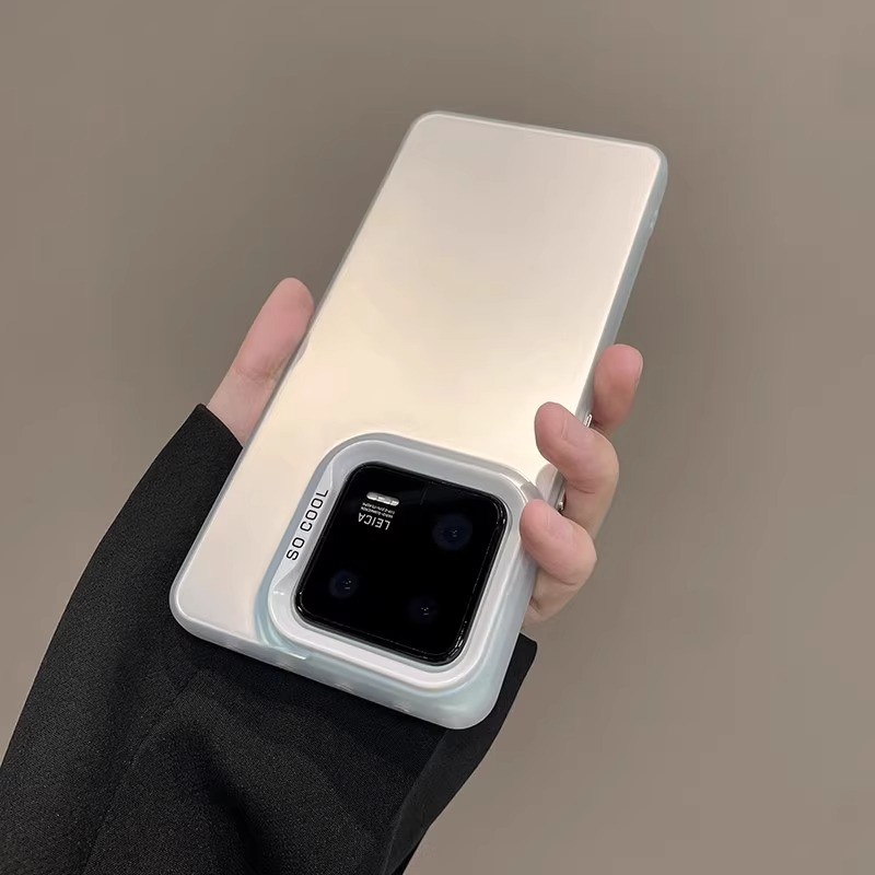 เหมาะสําหรับ IQOO13 เคสโทรศัพท์ Frosted สีทึบสไตล์ใหม่ vivo เลเซอร์สีเงิน IQOO13PRO0 สิบสามพ่อป้องกั