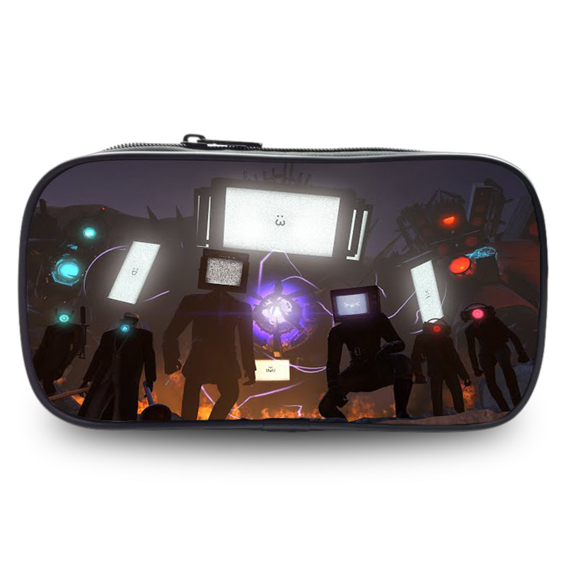 ของเล่นชาย เลโก้ skibidi toilet Titan TV People กล่องดินสอ Titan Monitoring People's Capacity Studen