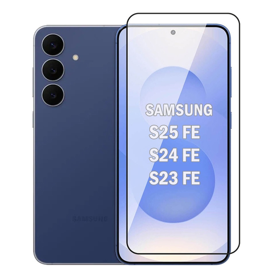 ✨ QUARRY ฟิล์มกระจกกันรอย Samsung S25 FE / S24 FE / S23 FE / S25FE / S24FE / S23FE กันรอยหน้าจอ แบบใ