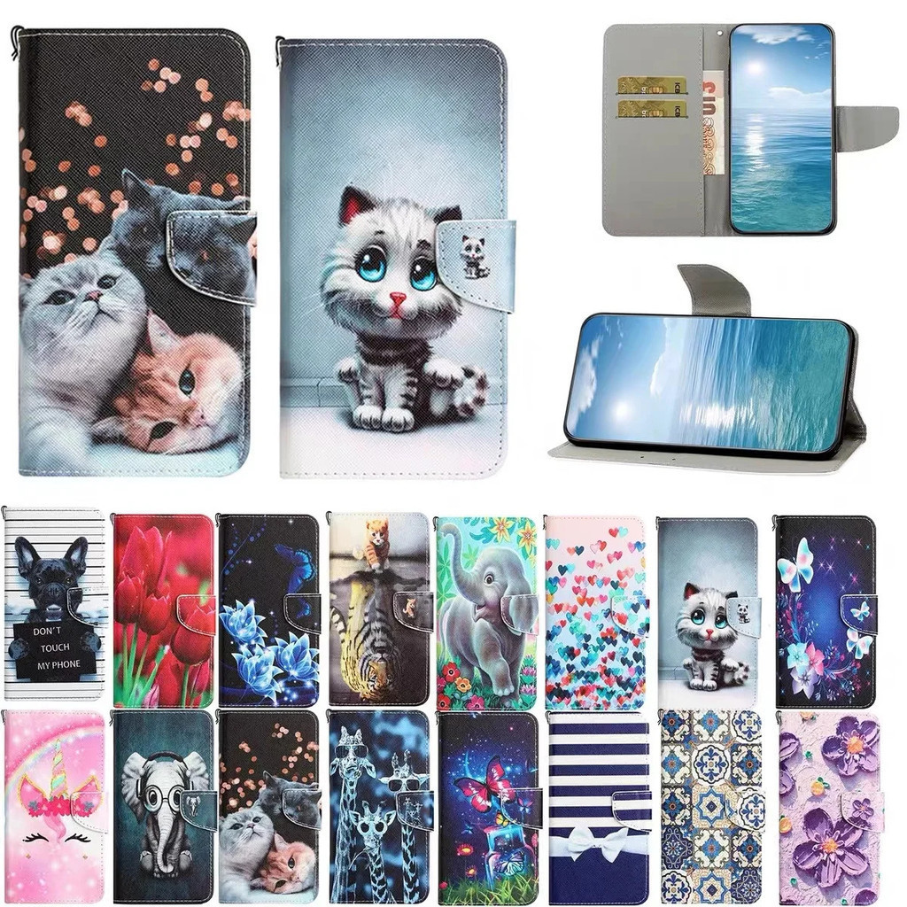 เหมาะสําหรับ Vivo Y20 Y11 Y12 Y15 Y17 Y22S Y35 4G 5G โทรศัพท์มือถือป้องกันกรณีพลิกประเภทโทรศัพท์มือถ