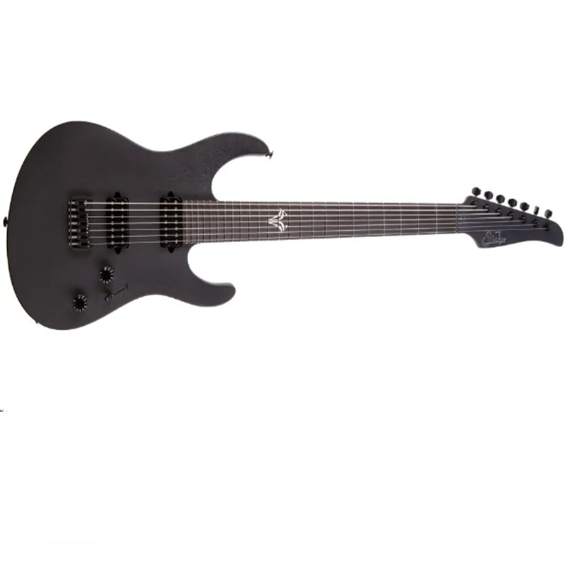 Japan Direct Mail Suhr MS7 กีตาร์ไฟฟ้า Dark Black 7 String รุ่น MS7 กีตาร์ไฟฟ้า