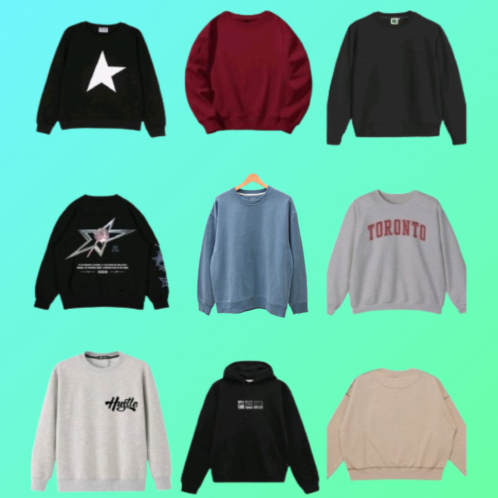 LIVE CODE 101-200 | CREWNECK SWETER & HOODIE SWEATSHIRT UNISEX KEKINIAN - YOPISHOP88