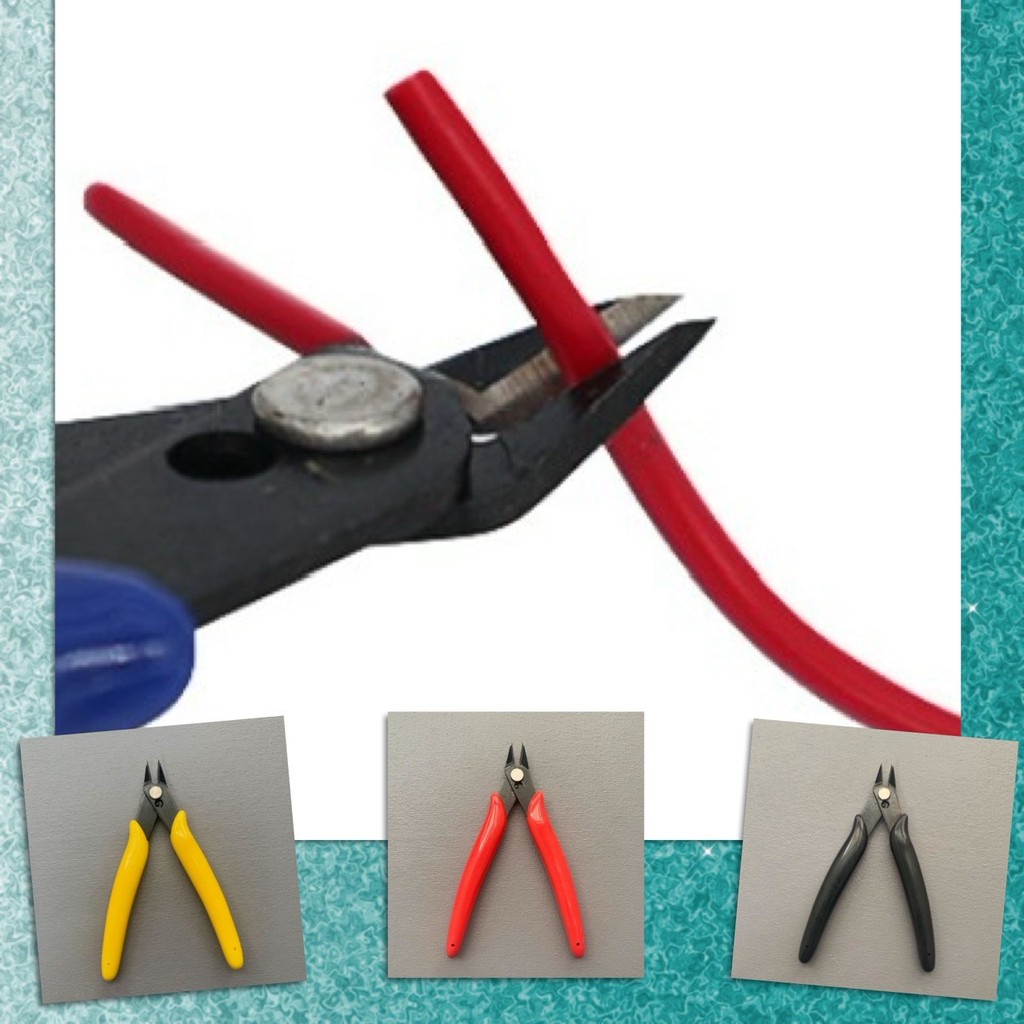 💙 คีม ตัด เคเบิ้ลไทร์ สายรัด cable tire รุ่นคมพิเศษ คีมขนาดเล็ก คีมตัดสายไฟ อเนกประสงค์ เครื่องมือช่