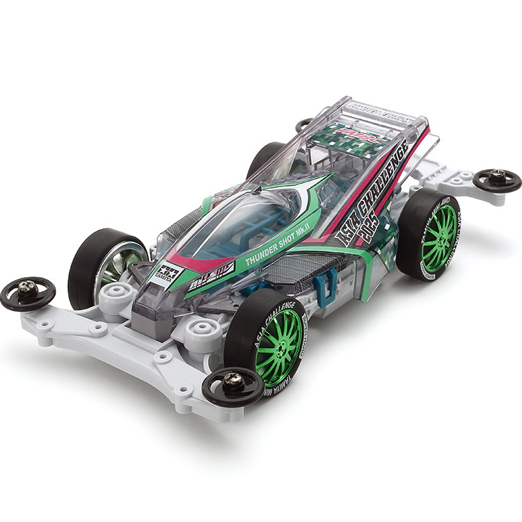 พร้อมสต็อก TAMIYA TAMIYA สี่ล้อไดรฟ์ 2025 Asian Cup Limited MS สีเทาแชสซีขนาดใหญ่ Lightning Strike 9